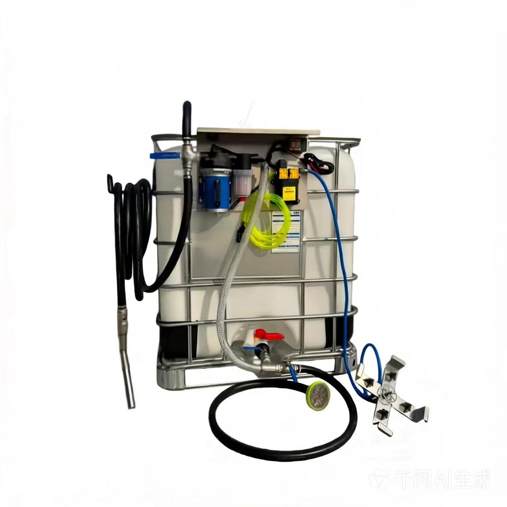 Tote-based Fast Mixing & Dosing System for Agricultural Drone Operations