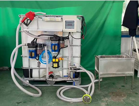 Pump for Water and Chemical Mixing